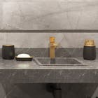 Porta Sabonete Líquido Conceito Preto|Dourado Arthi